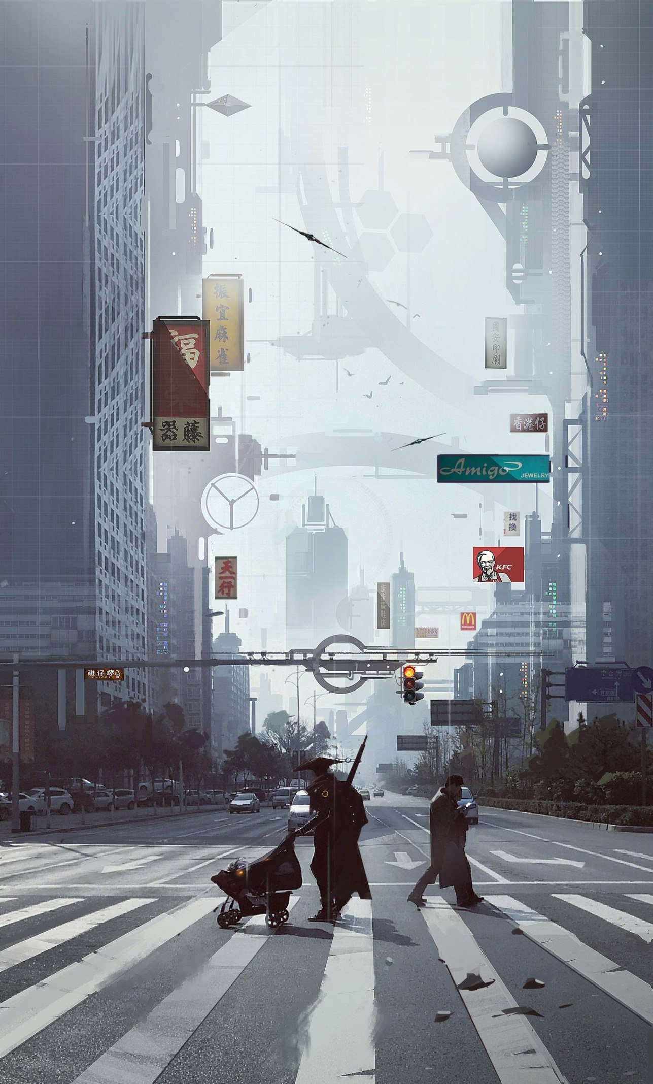 Futuristic Megacities. - , Future, Concept, Longpost