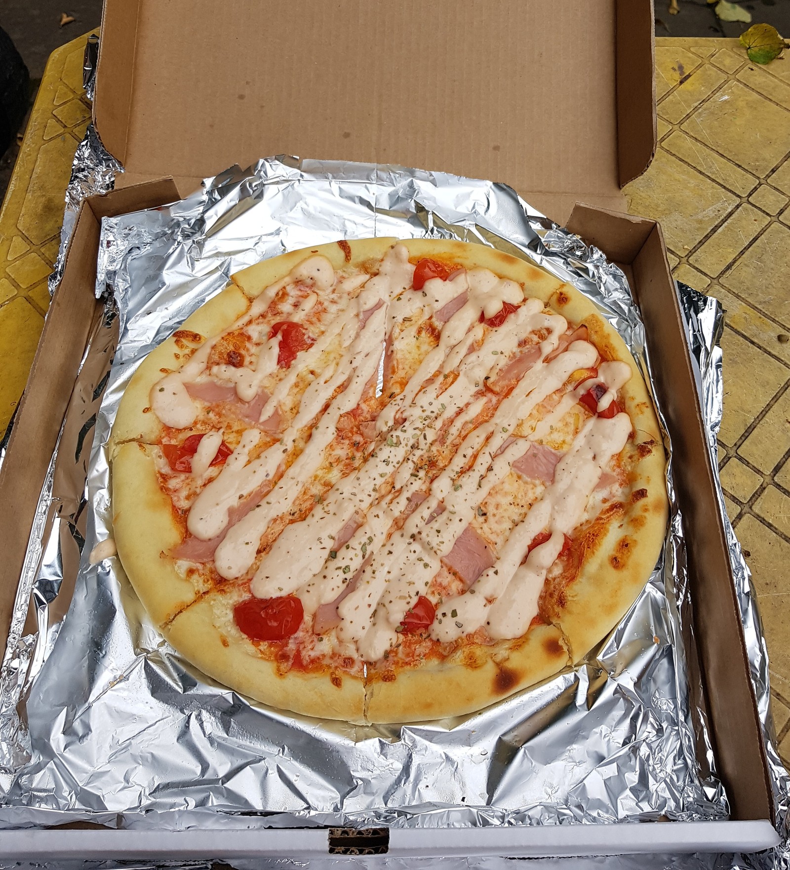 Pizza in boxes part 2 - My, Pizza, Customer focus, Pizzeria