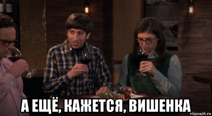 Коротко о том, как я дегустирую алкоголь. - Теория большого взрыва, Сериалы