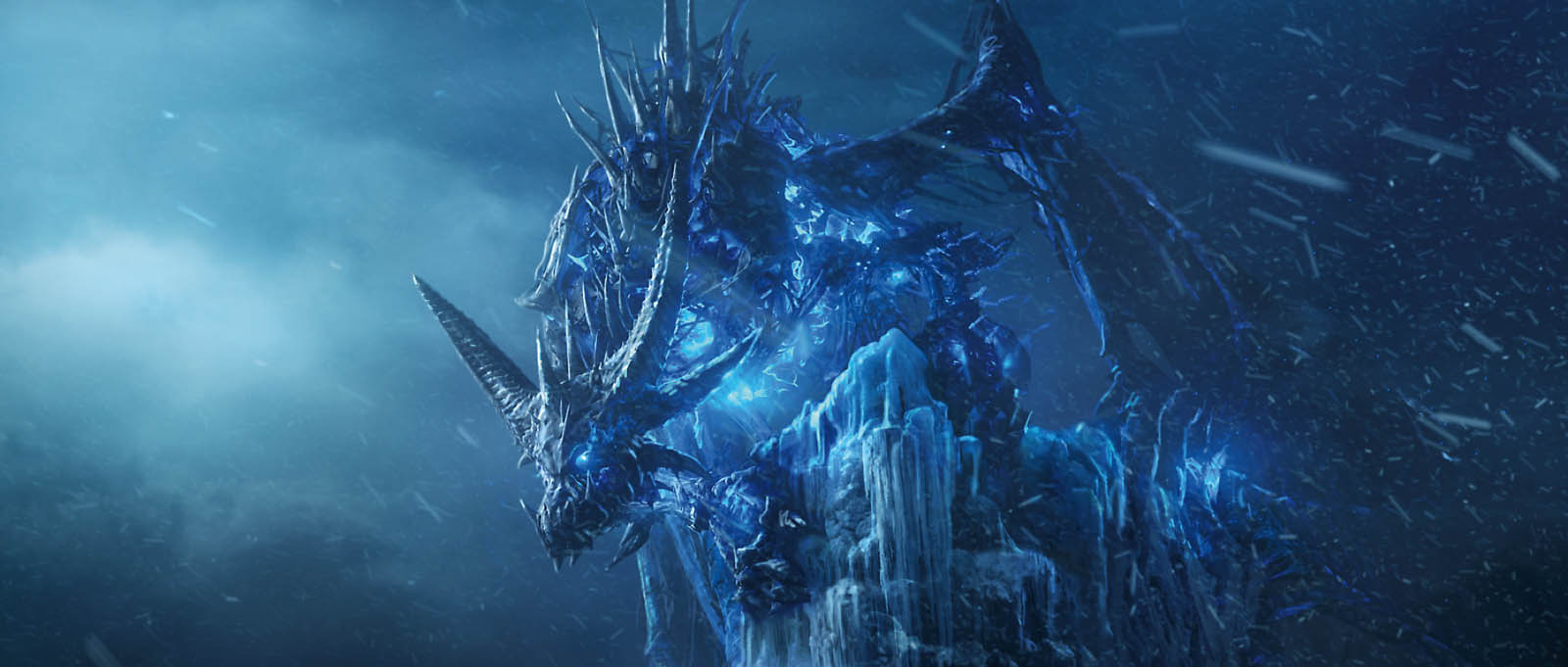 Awakening of Viserion by the Night King and Sindragosa Arthas - King of the night, Viserion, Arthas Menethil, Sindragosa, Ice Dragon, Not mine, Spoiler, Game of Thrones, GIF, Longpost