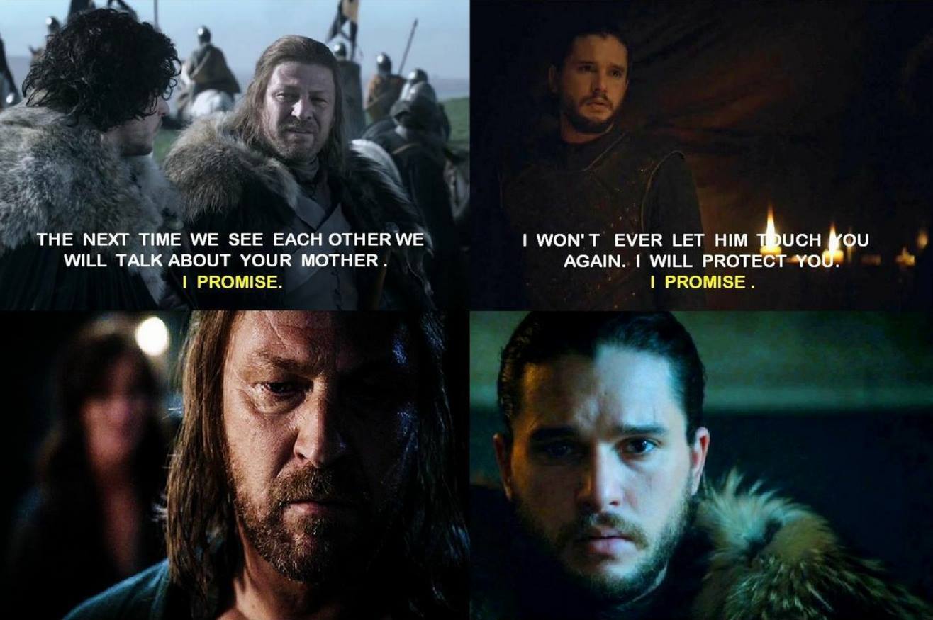 Stark blood is strong in Jon Snow - Game of Thrones, Ned stark, Jon Snow, Family, Longpost, Spoiler