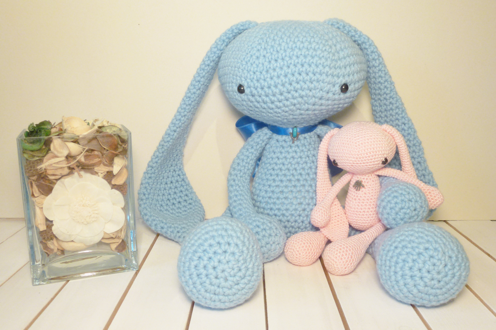 Bunnies Alien Rabbit - My, Hare, With your own hands, Knitted toys, Crochet, Longpost, Needlework without process