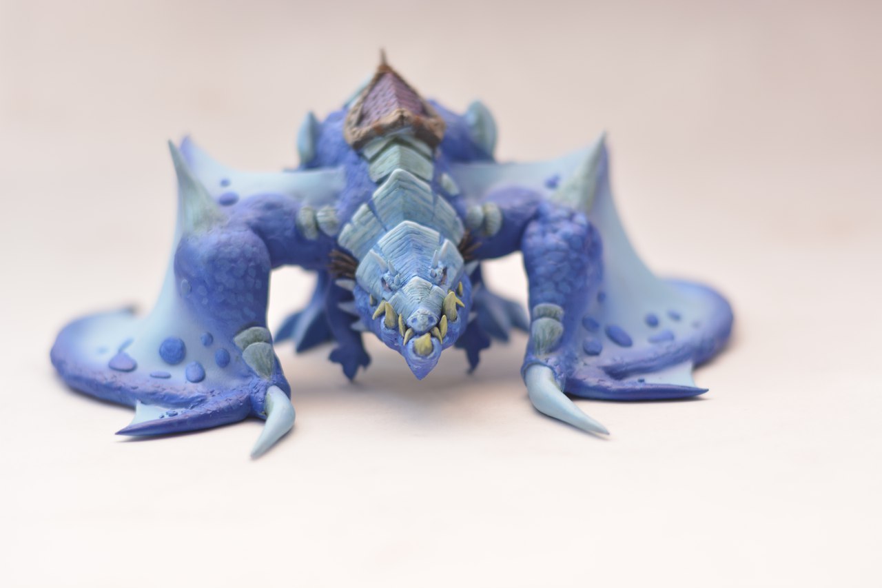 Blue Proto-Drake. - My, World of warcraft, The Dragon, Polymer clay, Handmade, Mounts, Wow, Longpost