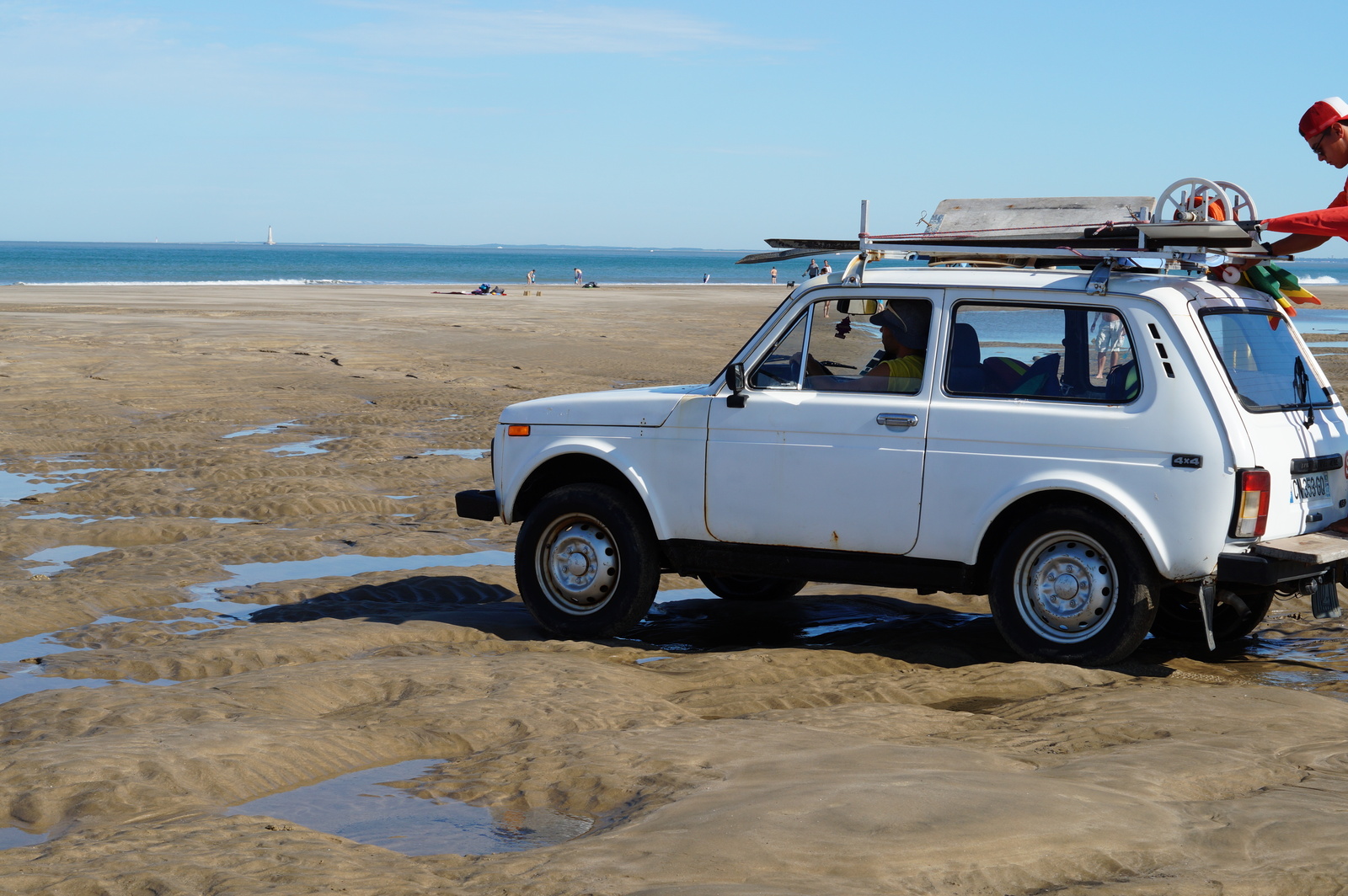 best beach car - My, Niva, Beach, France