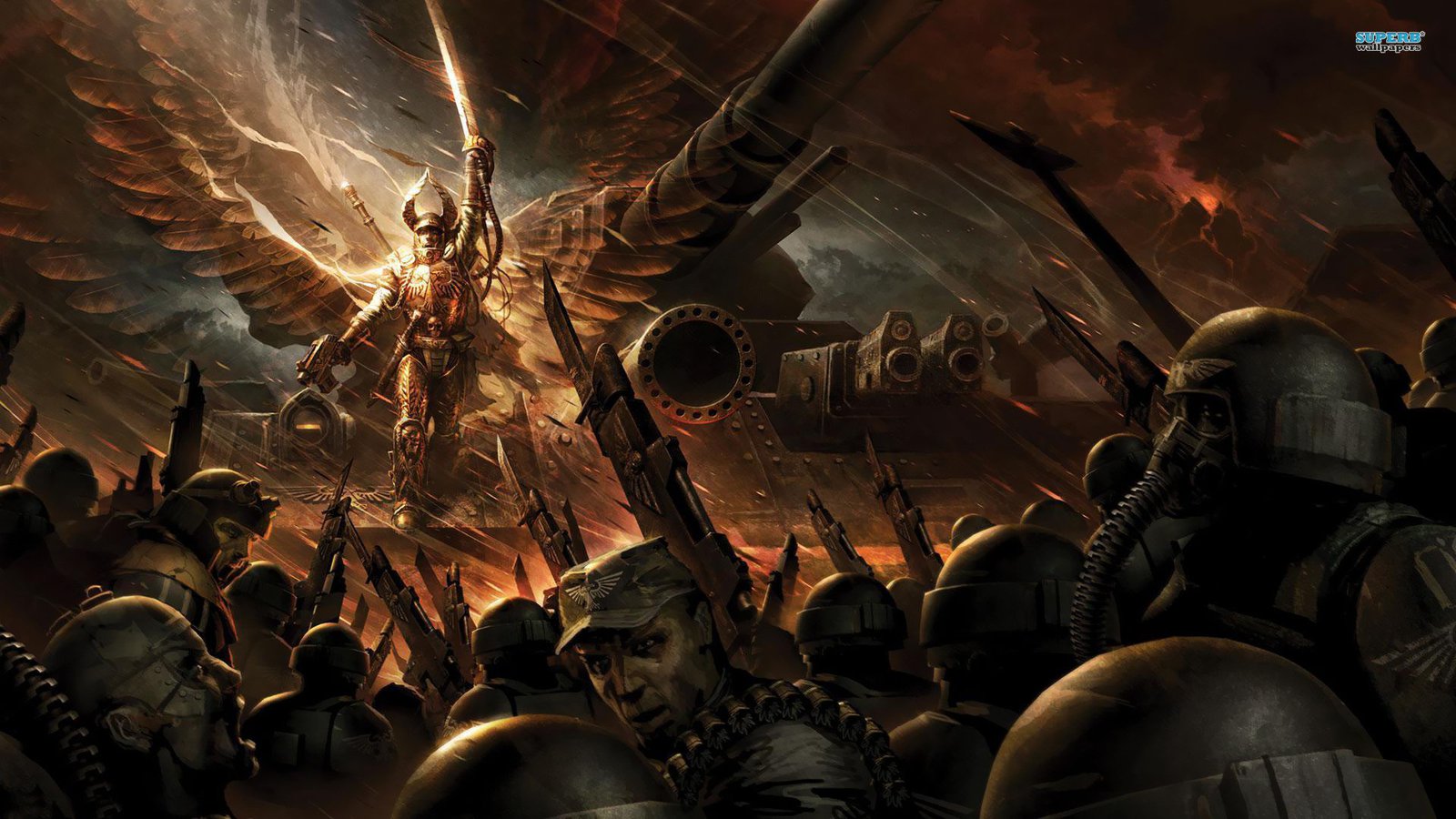 Some awesome WH40k art - Psyker, Jews, Warhammer, Waaagh!, Epic, Art, Brutality, Longpost