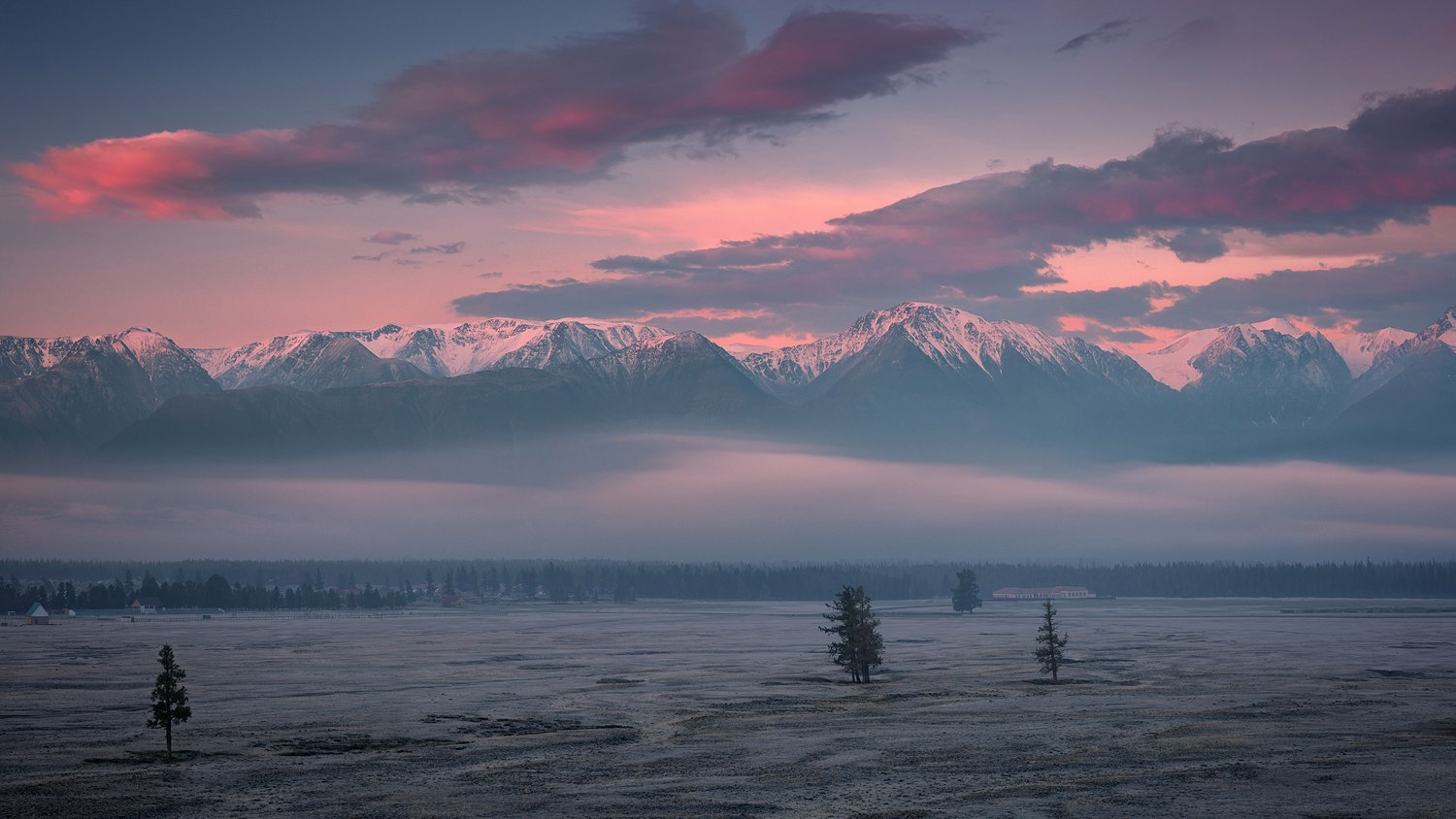 Autumn in the Kurai steppe - Altai, Autumn, Nature, Landscape, Gotta go, Russia, The mountains, Longpost, Altai Republic