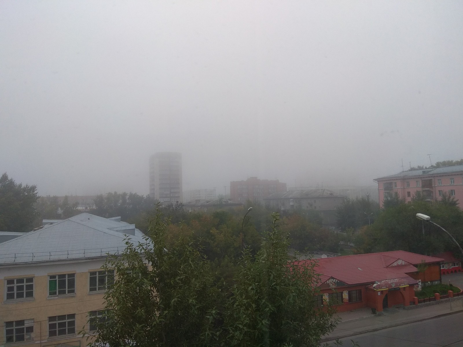 Новосибирск. Туман - Моё, Туман, Silent Hill