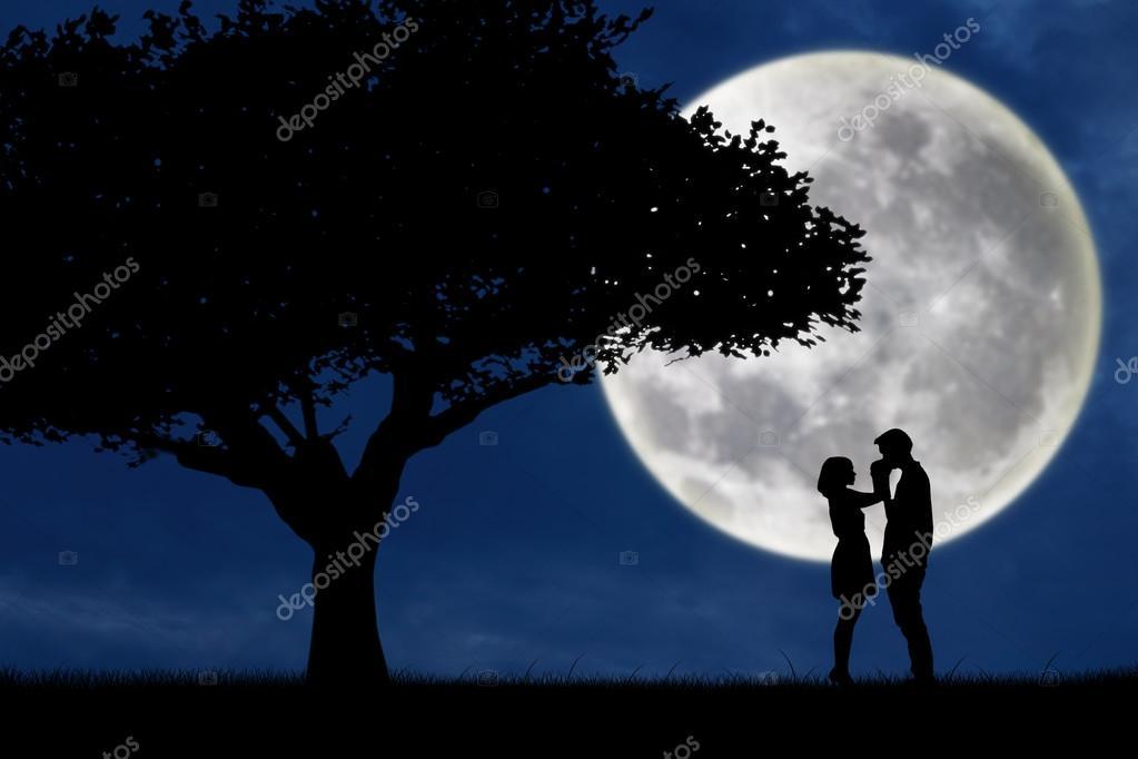 Moonlight Kissing Lightbox Template - My, , , Lightbox, Longpost