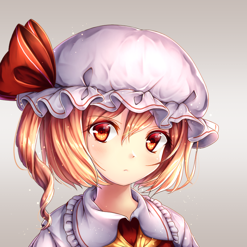 Flandre Scarlet - Anime Art, Аниме, Touhou, Flandre Scarlet, Chiyu