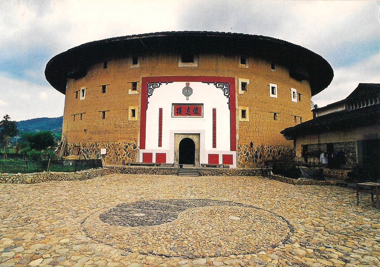 Chinese fortresses tulou - , China, Architecture, , Longpost