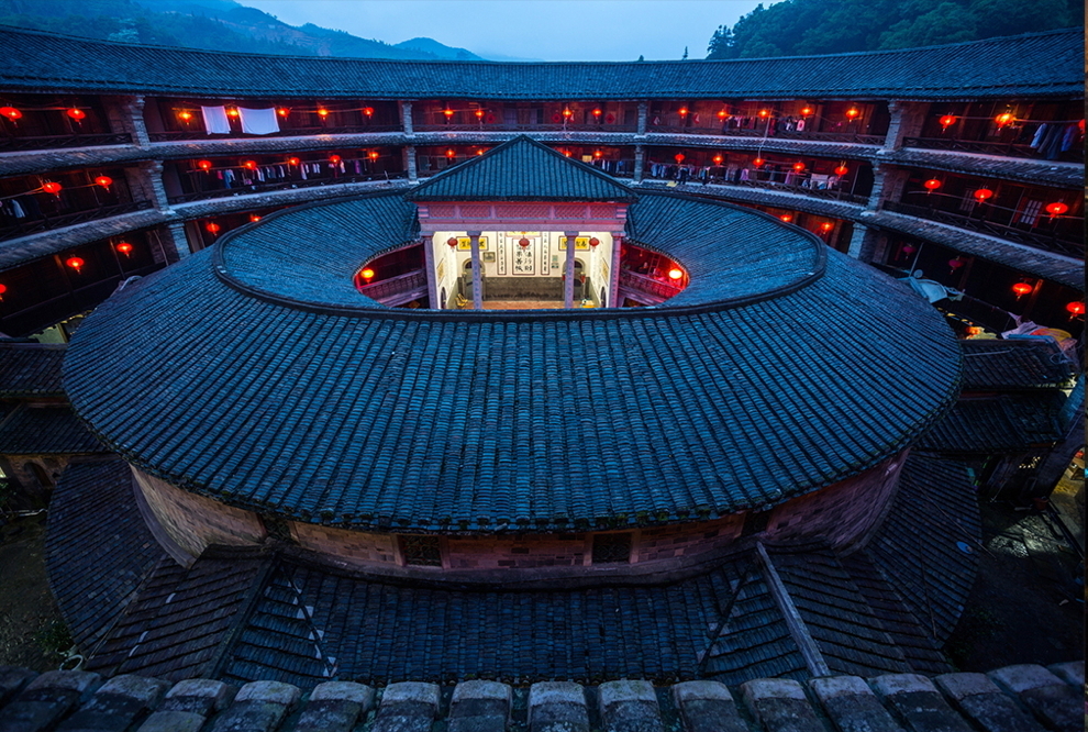 Chinese fortresses tulou - , China, Architecture, , Longpost