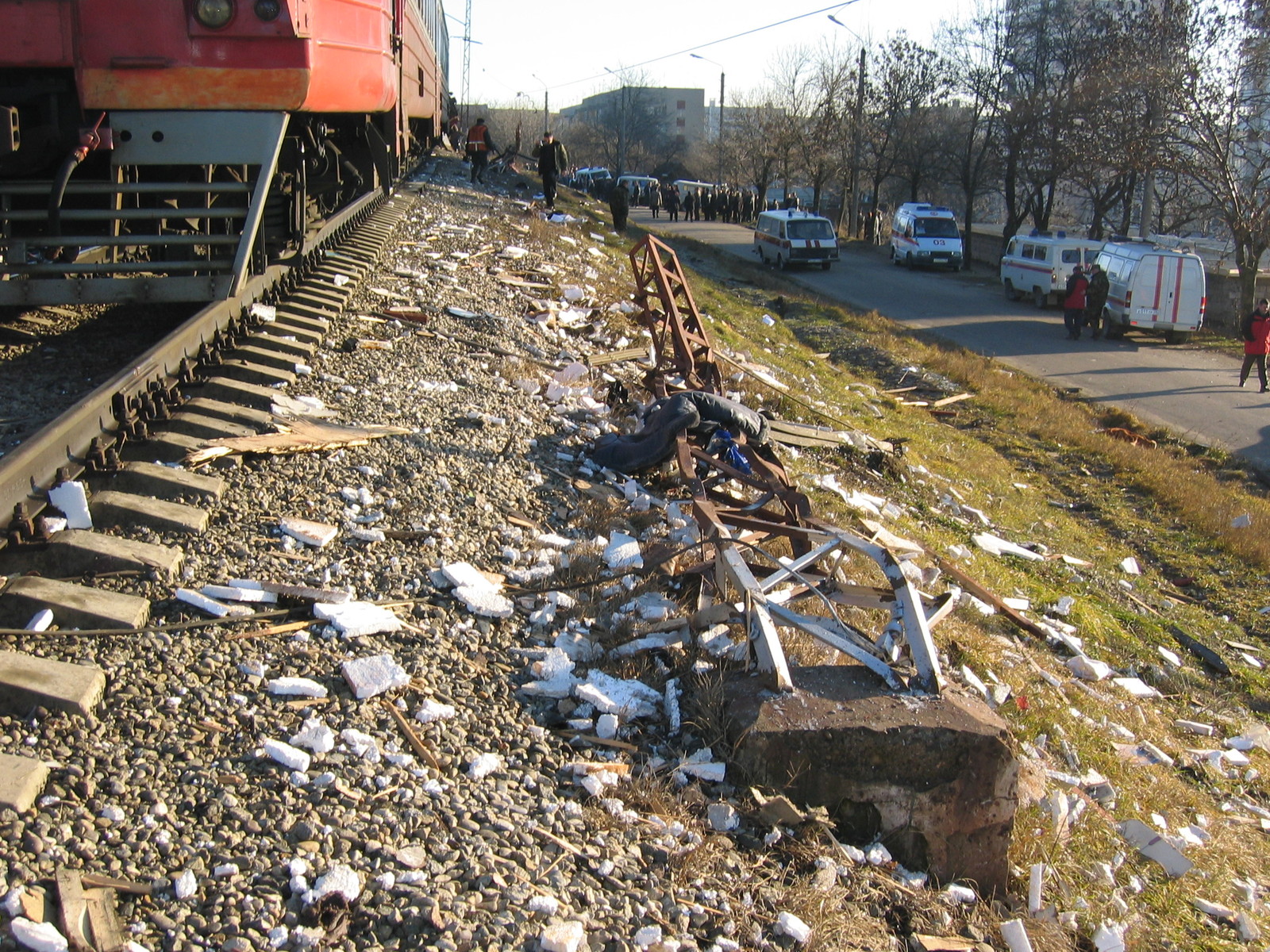 Теракт в электричке в декабре 2003 года | Пикабу