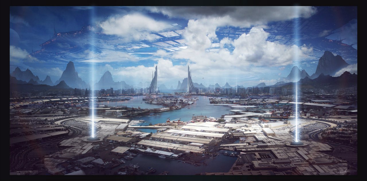 Cities of the future - Cities of the future, Art, Longpost