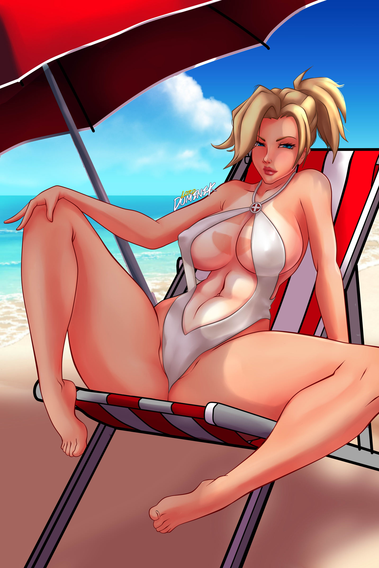 OverEro vol.1 - Angela - NSFW, Overwatch, Mercy, , Longpost