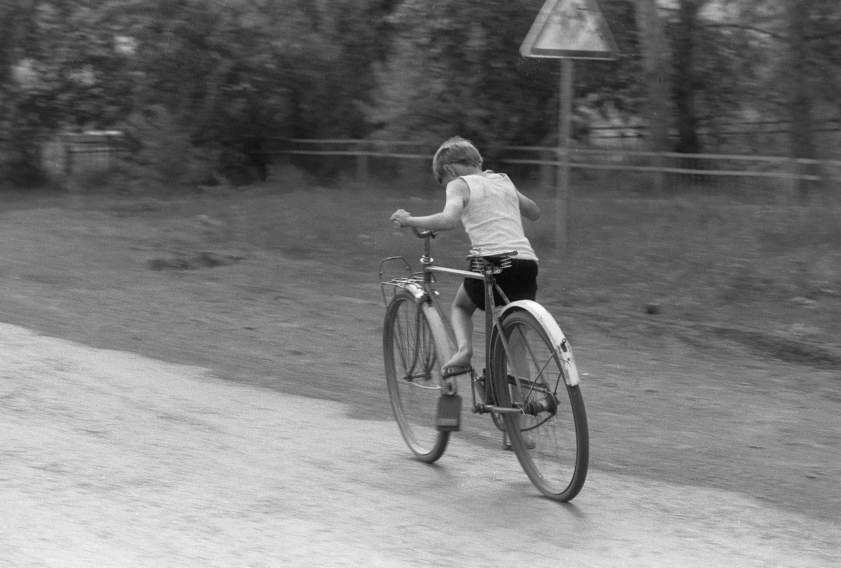 Childhood memories... - Childhood, A bike, Pain