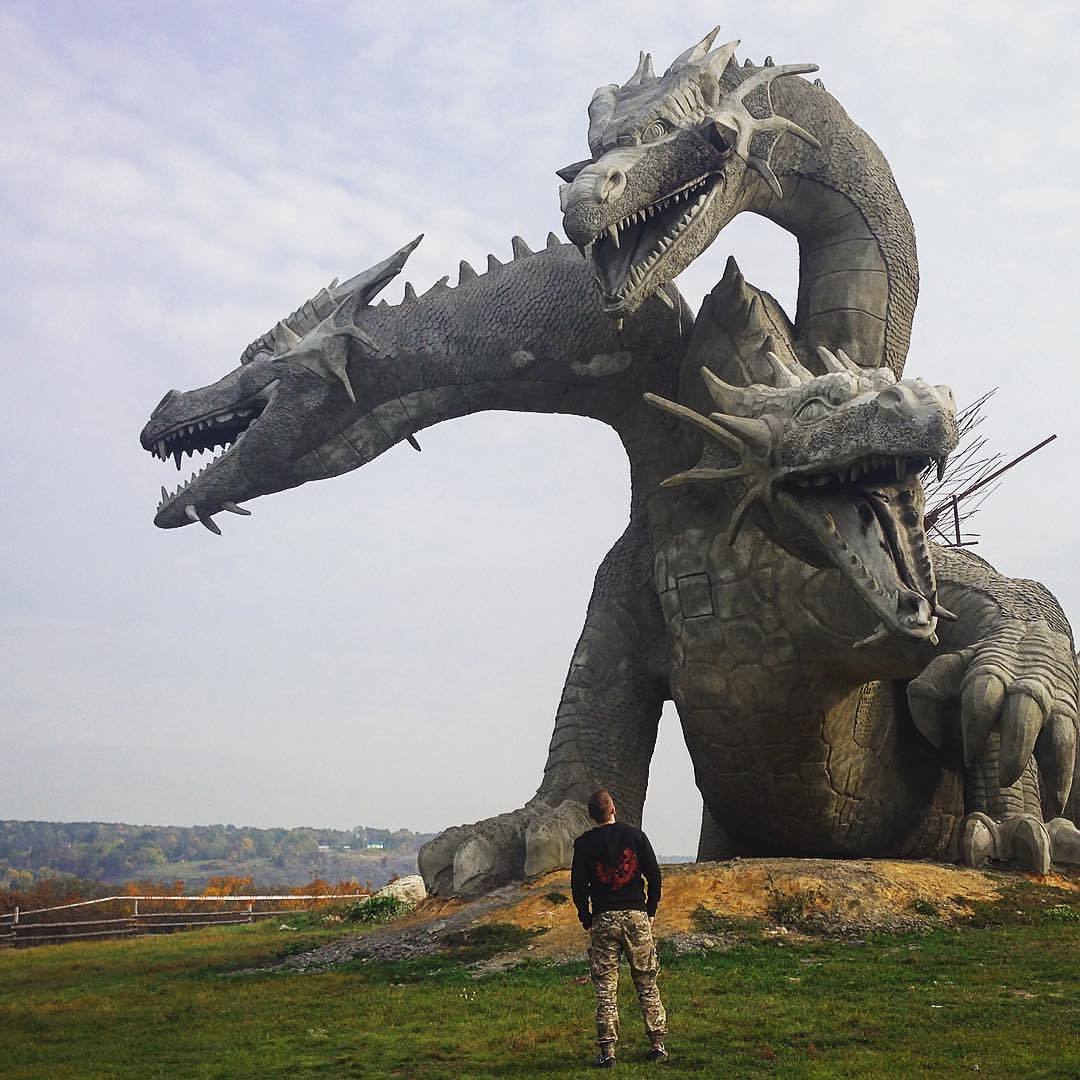 Gorynych from Kudykina Mountain - Dragon, Kudykina Mountain, Zadonsk, beauty, Longpost