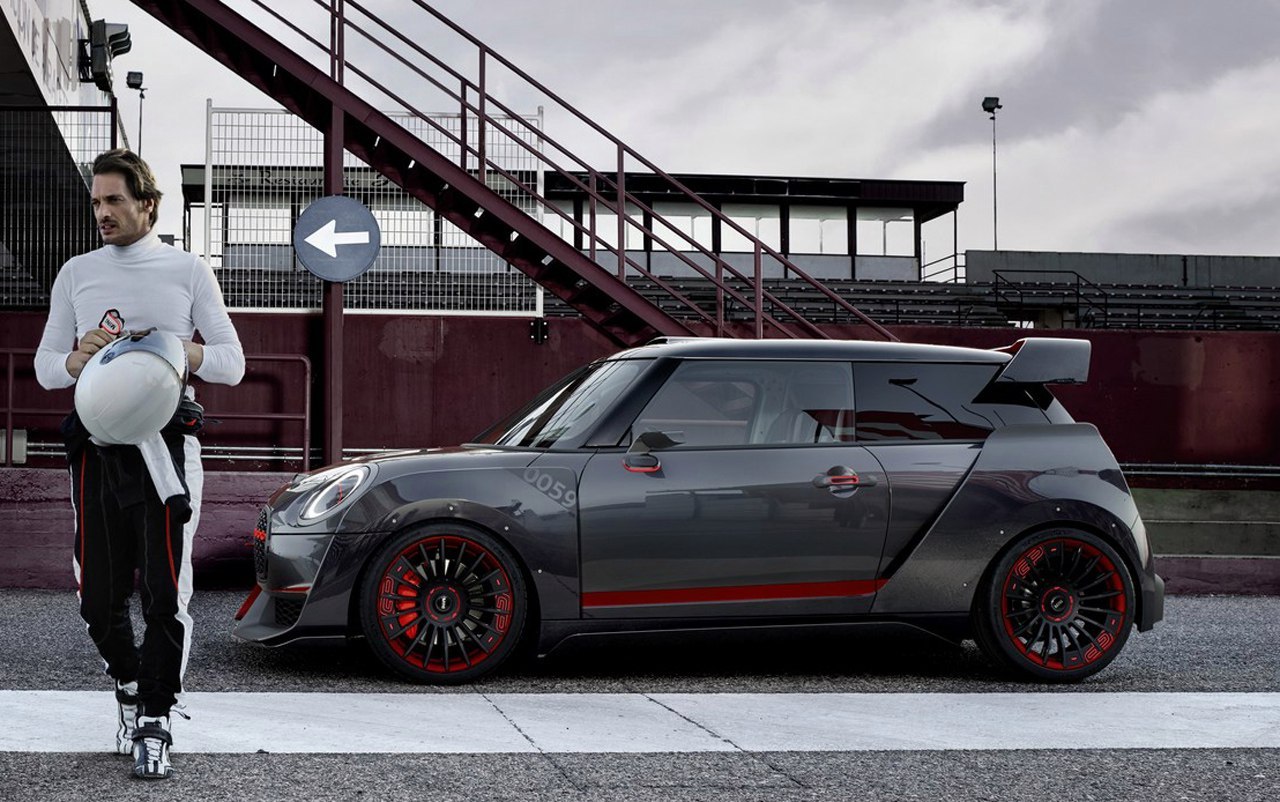 Гоночный концепт Mini GP John Cooper Works - Мини, Cooper, Концепт, Авто, Машина, Длиннопост