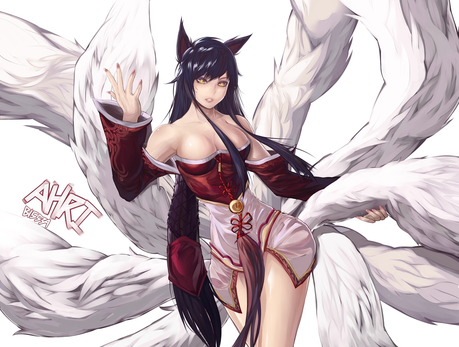 Game art - Anime art, League of legends, Ahri