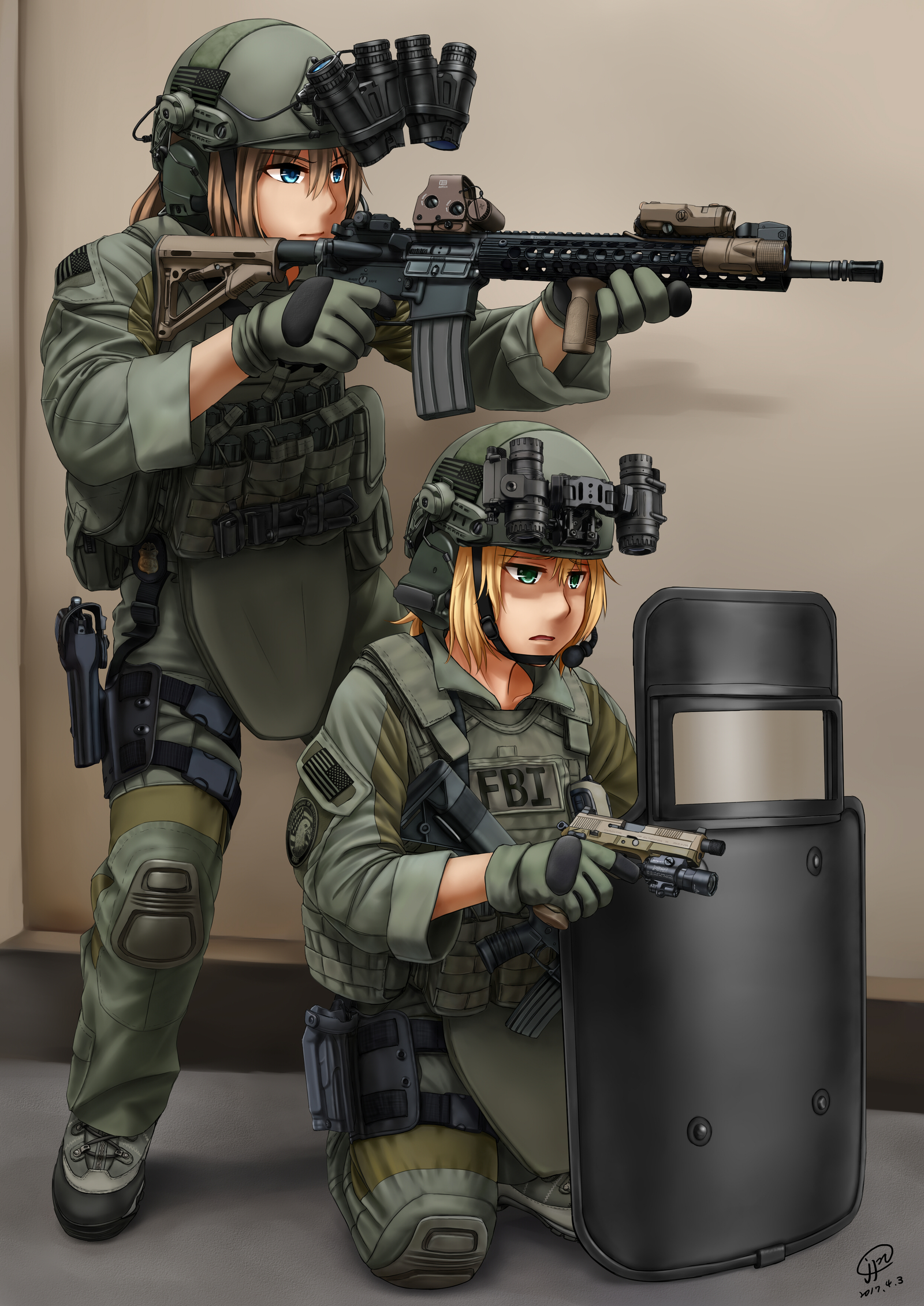 Anime military. | Пикабу