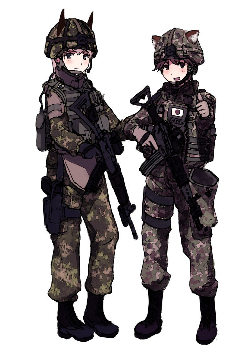 Anime military. | Пикабу