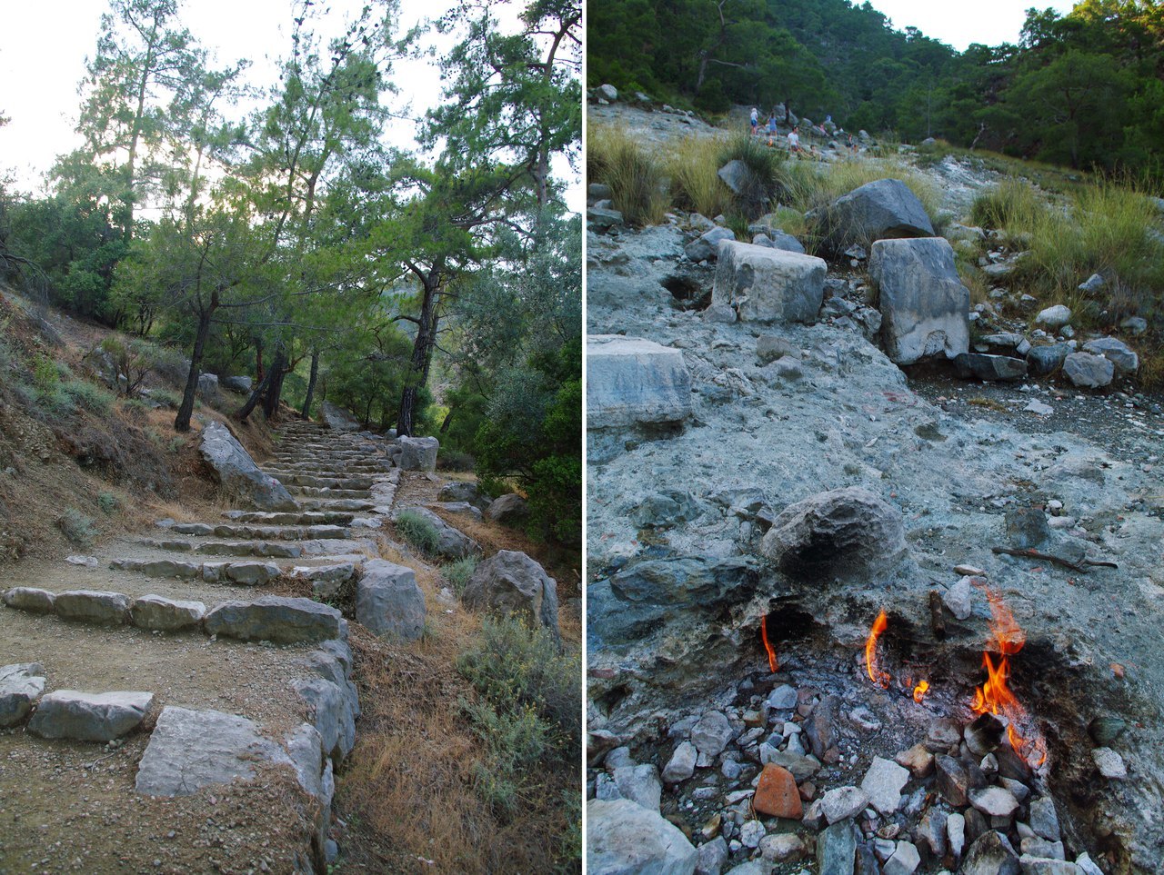 Cirali, the second half of the fourth. - My, Turkey, Tourism, Cirali, The mountains, Chimera, The photo, Travels, Got lost, Longpost