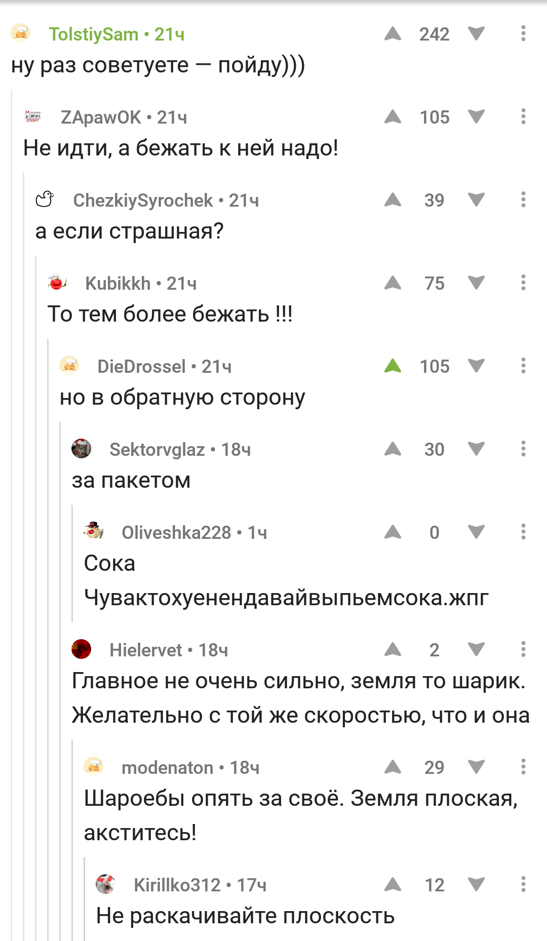 Главное беги... | Пикабу