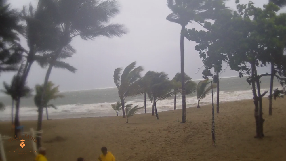 Hurricane Irma begins. - Hurricane, Irma, Dominican Republic, Longpost, Hurricane Irma