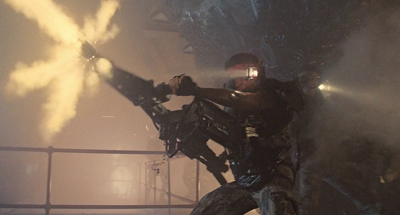 Weapons of the Alien franchise. - Alien movie, Stranger, Longpost, Weapon, Machine gun, Fantasy, Aliens: Colonial Marines