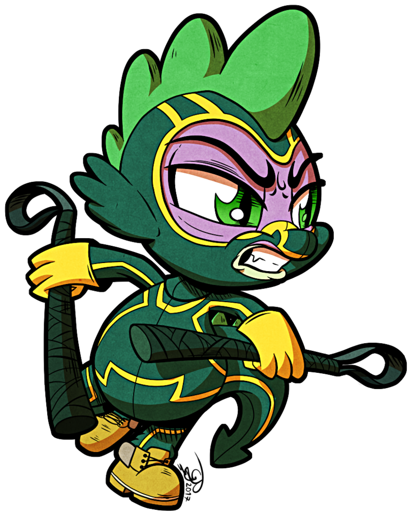 Asshole - My little pony, Spike, Film Kick-Ass, Crossover