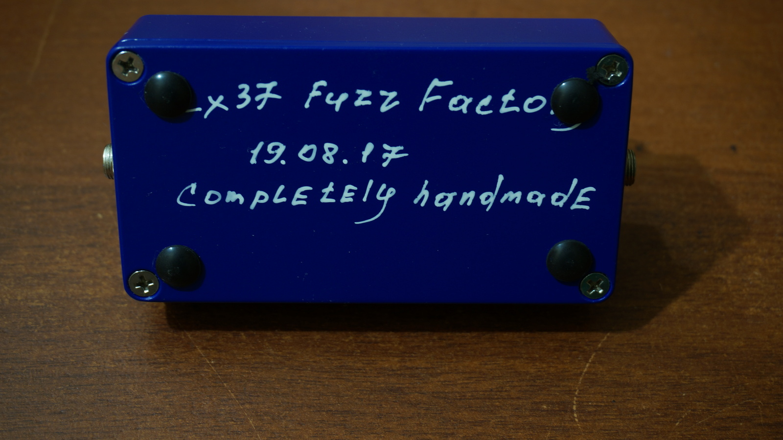 Fuzz Factory - guitar pedal. Hand painting. - My, Dyi, Handmade, Fuzz, Electronic, Pedalshop, Music effects, Guitar pedal, Longpost, With your own hands