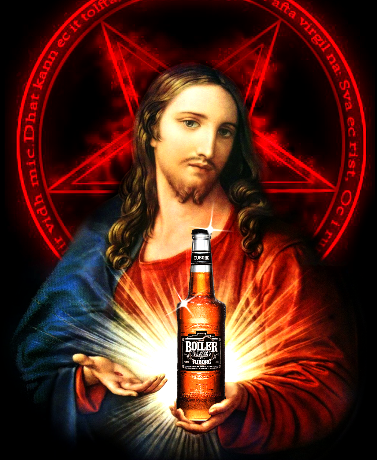 When the boiler divine beer! - My, Beer, Jesus Christ