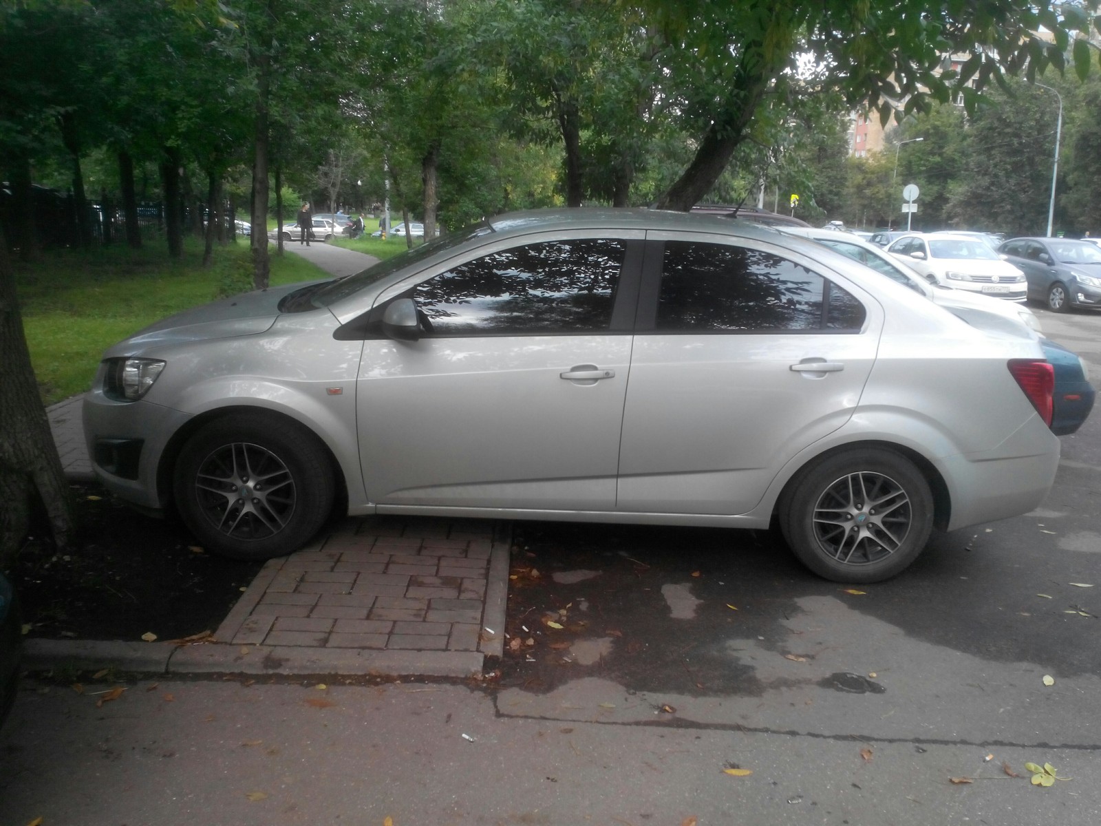 Mornings don't always start well! - My, Asshole, Неправильная парковка, Cattle