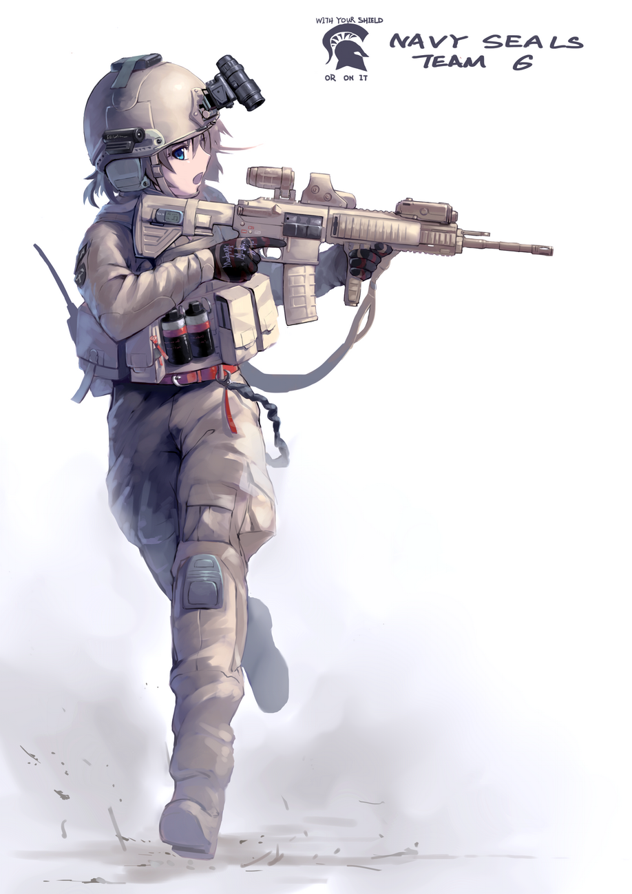 Anime military. | Пикабу