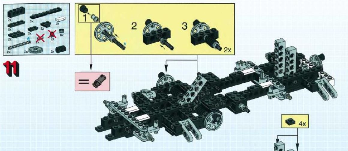 История lego technic (2001-2008) - Моё, LEGO, LEGO technic, Игрушки, История, Гифка, Длиннопост