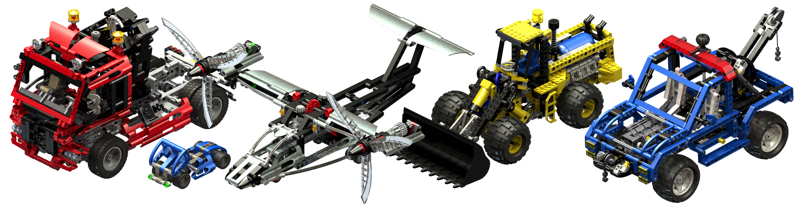 История lego technic (2001-2008) - Моё, LEGO, LEGO technic, Игрушки, История, Гифка, Длиннопост