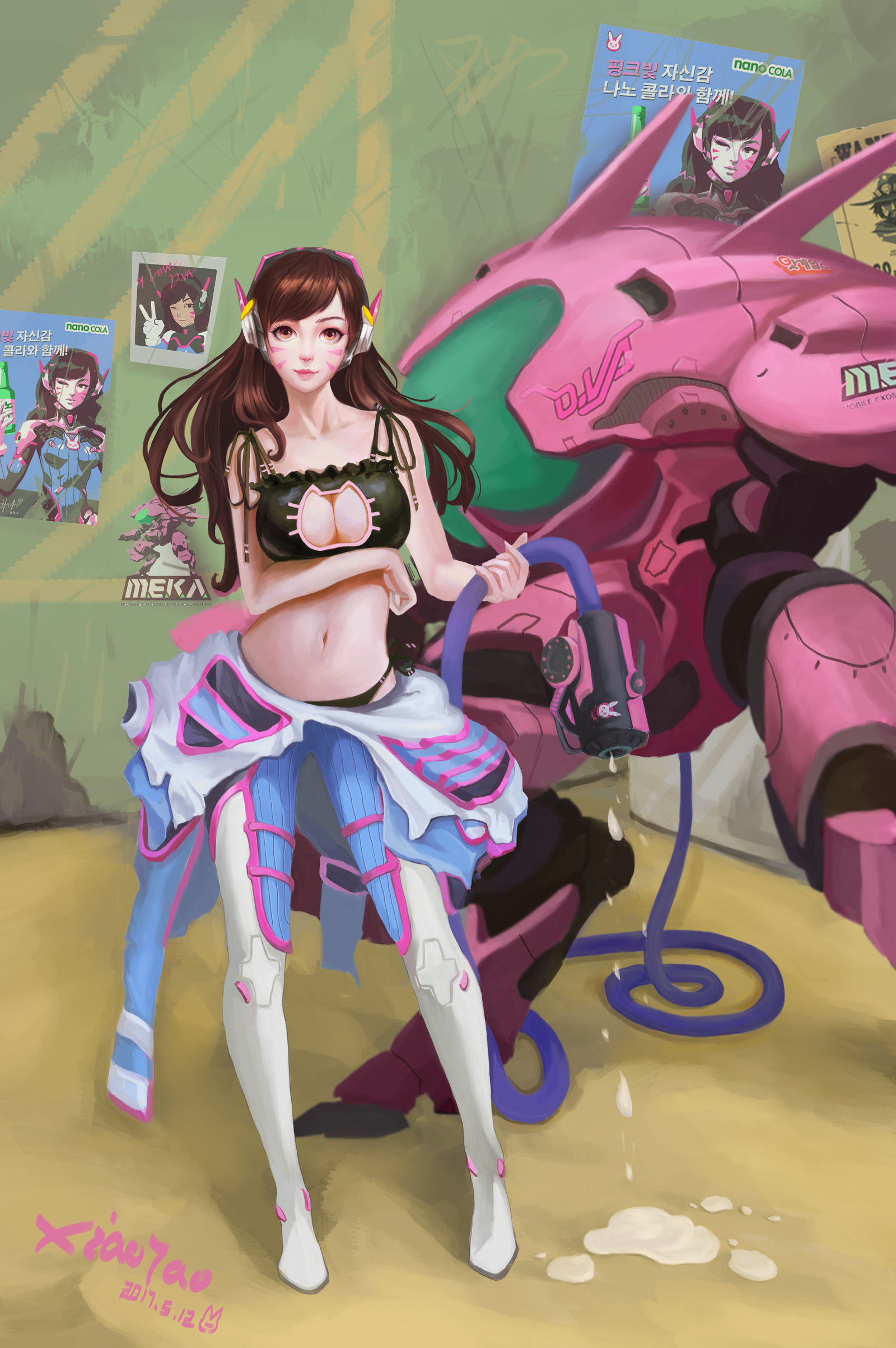 OverEro vol.5 - D.va - NSFW, Overwatch, , Dva, Longpost