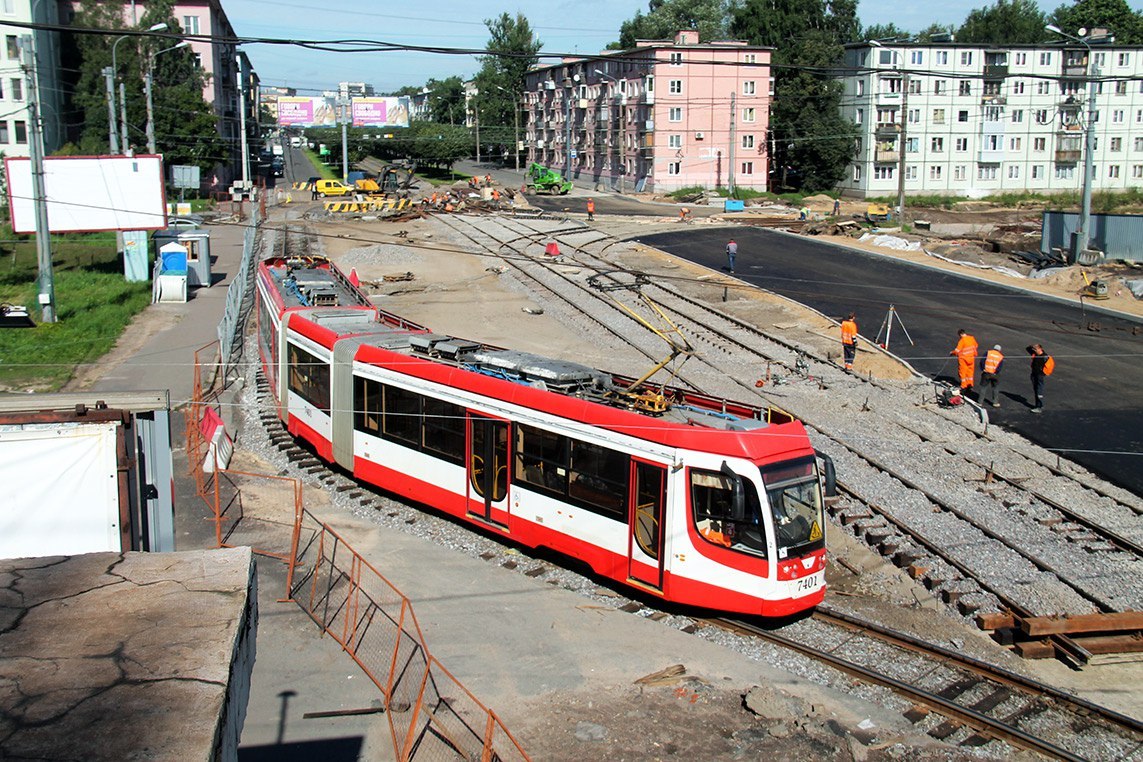 Enchanting idiots in St. Petersburg! - Tram, Saint Petersburg, Repair, Idiocy, Longpost