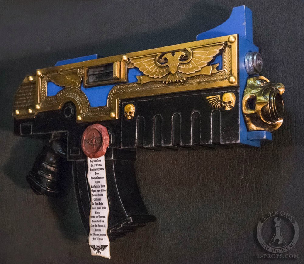 Master crafted bolter - Моё, Lprops, Warhammer, Warhammer 40k, Nerf, Космодесант, Косплей