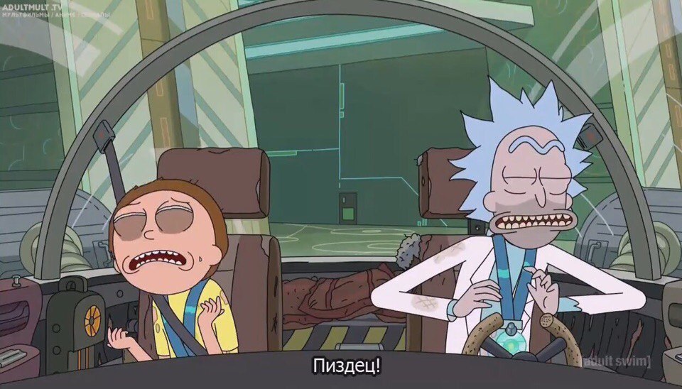 Rick and Morty perfectly conveys my state of mind for the next 9 months. - Honestly stolen, In contact with, Rick and Morty, Mat, Longpost