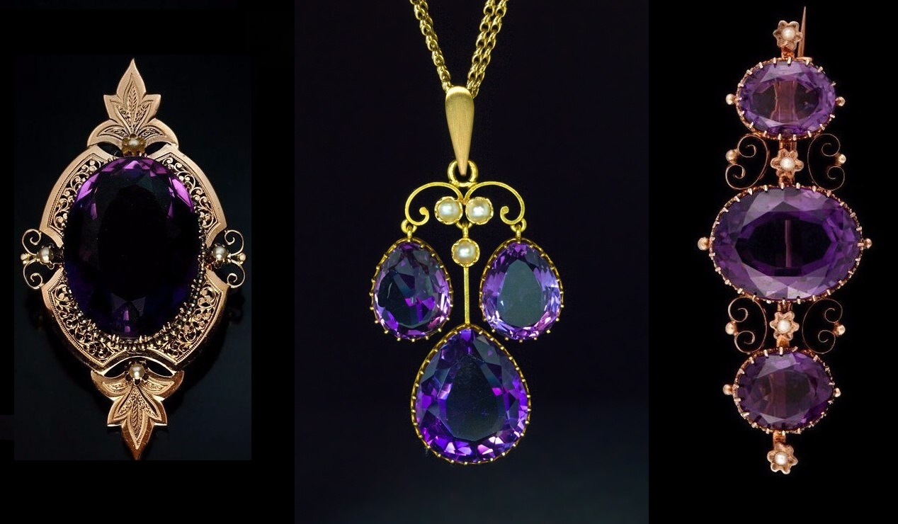 The history of one pendant - My, Pendant, Sapphire, Amethyst, Jewelcrafting, Decoration, Antiques, Longpost