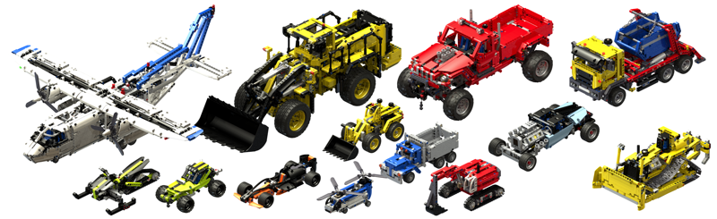 История lego technic (2009-наше время) - Моё, LEGO, LEGO technic, История, Игрушки, Длиннопост