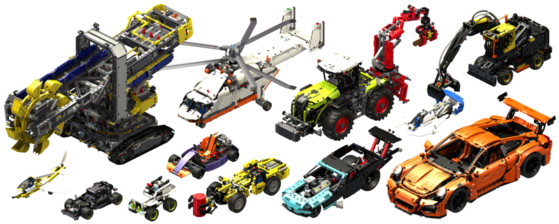 История lego technic (2009-наше время) - Моё, LEGO, LEGO technic, История, Игрушки, Длиннопост