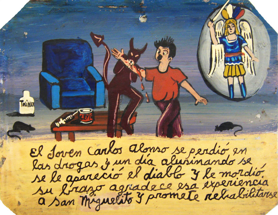 Another retablopost - Retablo, Drugs, Stubbornness, Longpost