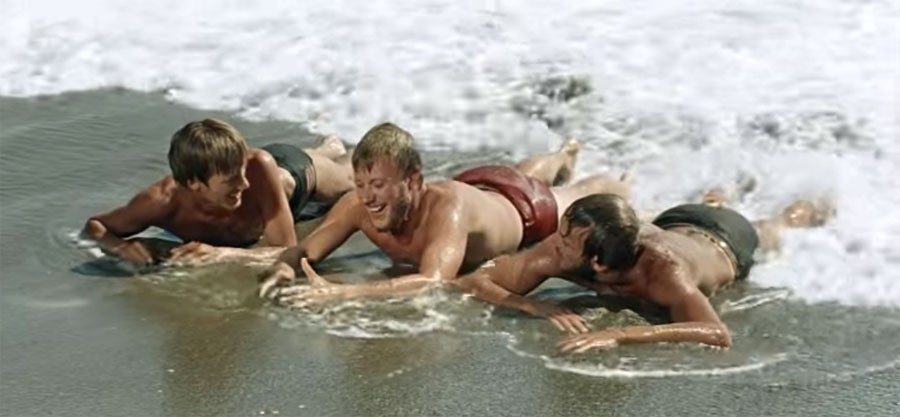 Beach movie scenes - Not mine, Soviet cinema, Humor, Story, Video, Longpost