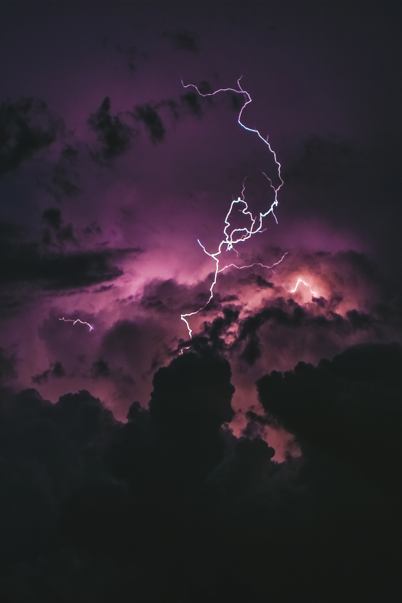 Storm post. - The photo, Thunderstorm, Lightning, Element, Longpost