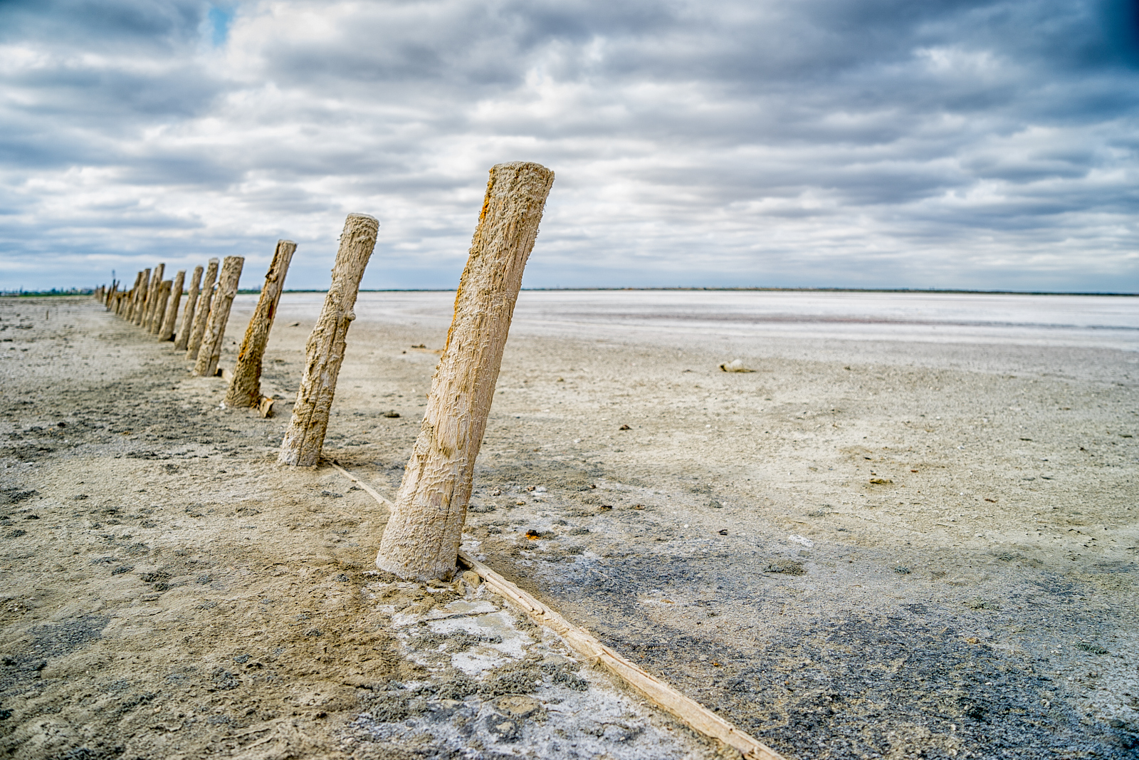 Salt is mined here. Salt lakes near the city of Saki (Crimea). Some species are simply Martian). Shot on Sony A7, 24-70/4 ZA - My, Longpost, Landscape, Sony