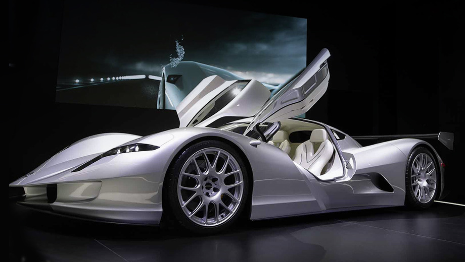 Supercar Aspark Owl became the lowest car in Frankfurt - Auto, Supercar, Japanese, Japan, The photo, Longpost