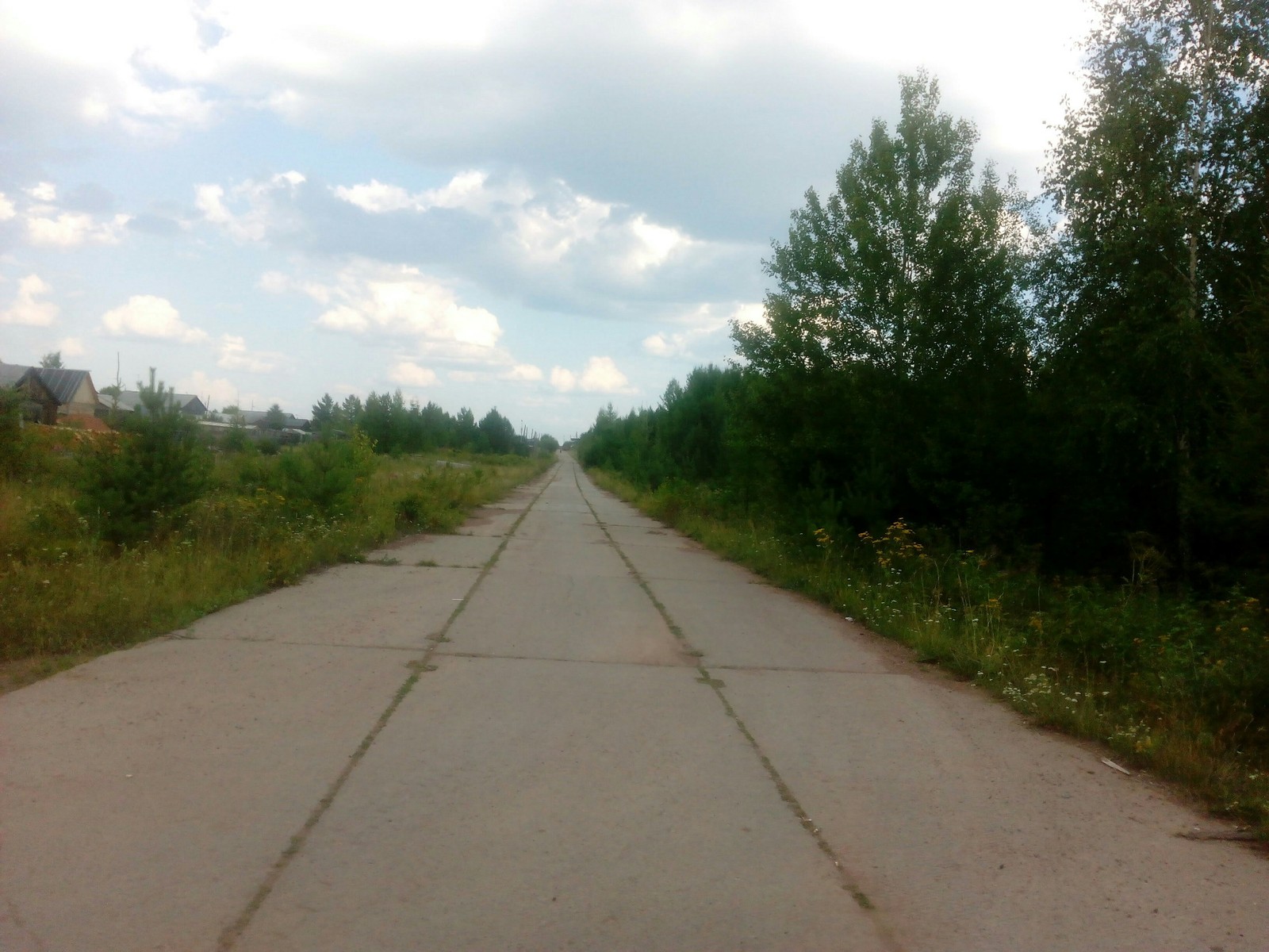 Самая лучшая дорога в поселке. - Моё, Главная дорога, Красивое