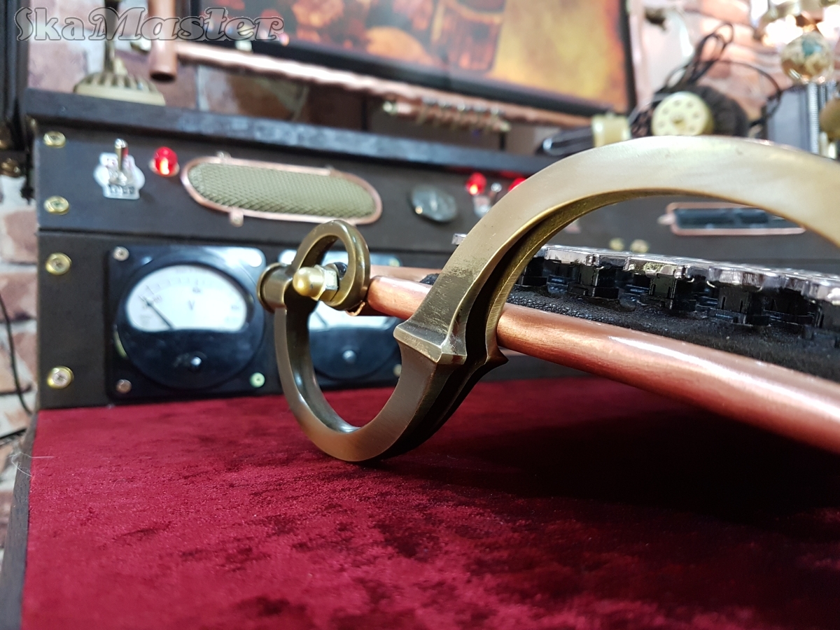 This is my first steampunk computer project. - My, Steampunk, , , , Longpost