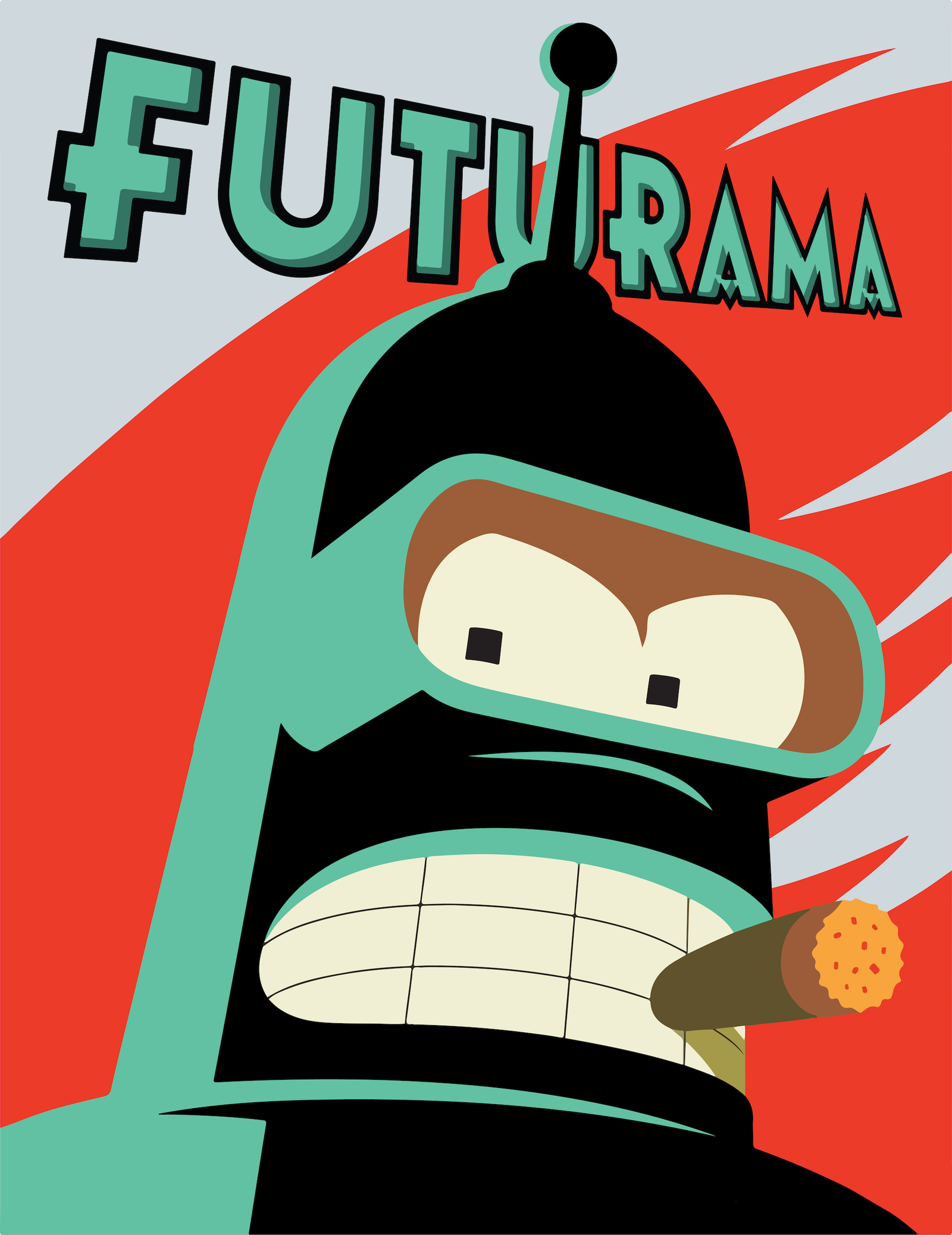 Futurama posters part 3.1 - Futurama, 2000s, 21 century, , Serials, Poster, Longpost